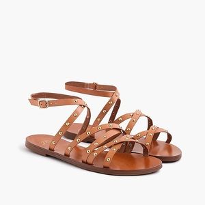 JCrew studded strap sandal size 9